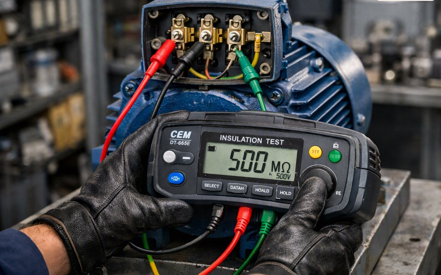 Prueba y Ensayos de Aislamiento en Cables y Motores – EVH SRL